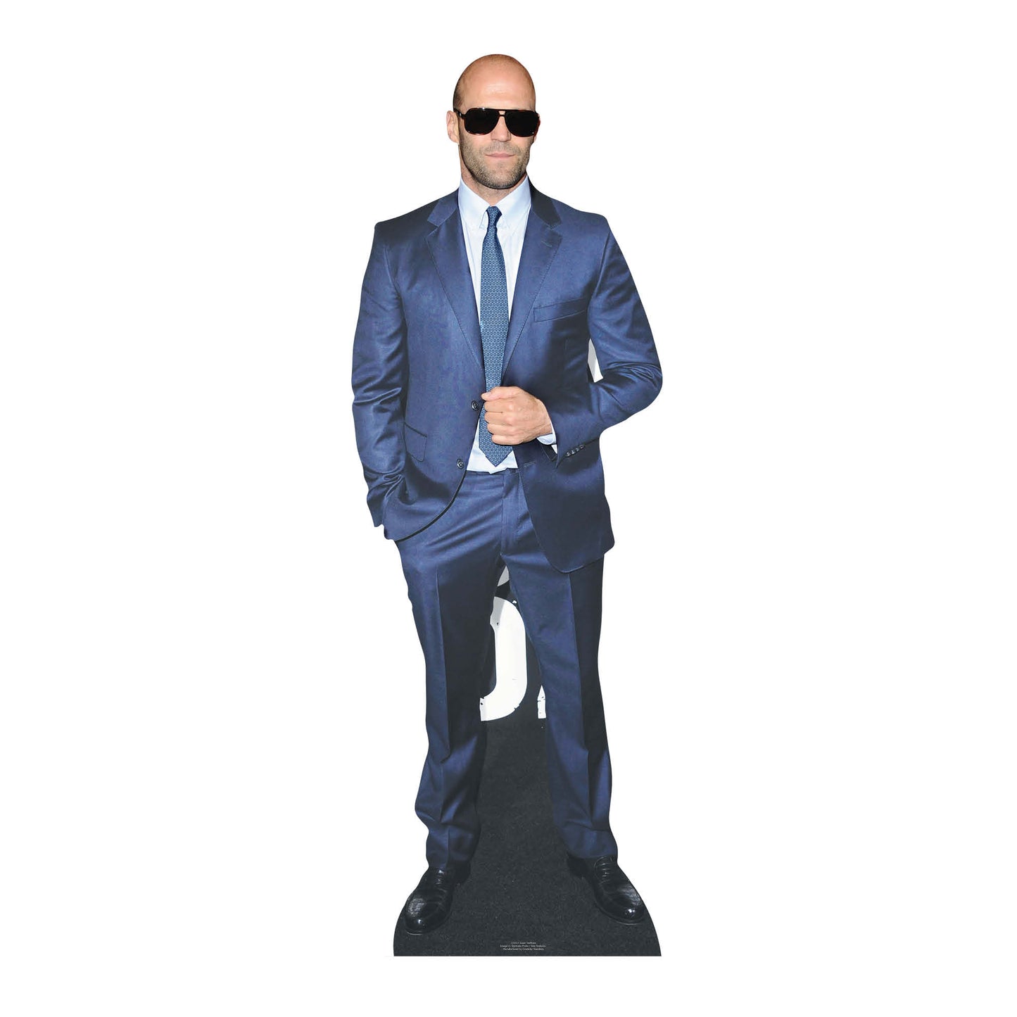 CS553 Jason Statham Height 178cm Lifesize Cardboard Cut Out With Mini - mycardboardcutout