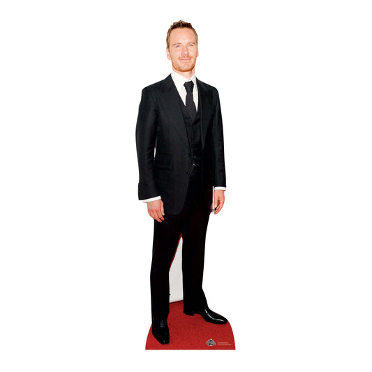 CS600 Michael Fasbender Height 183cm Lifesize Cardboard Cut Out With Mini