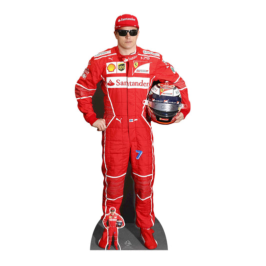 Kimi Räikkönen Cardboard Cutout