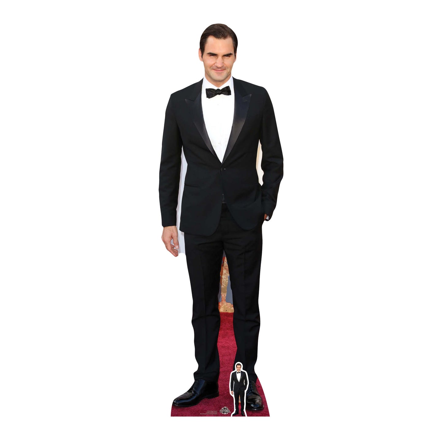 CS674 Roger Federer Height 185cm Lifesize Cardboard Cut Out With Mini