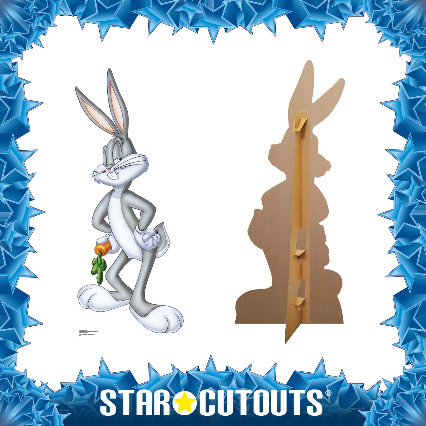 SC688 Bugs Bunny Cardboard Cut Out Height 148cm