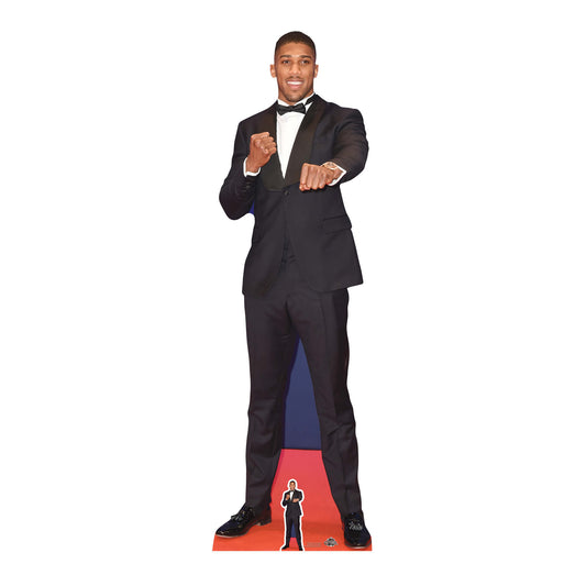 CS736 Anthony Joshua Boxer Height 191cm Lifesize Cardboard Cut Out With Mini