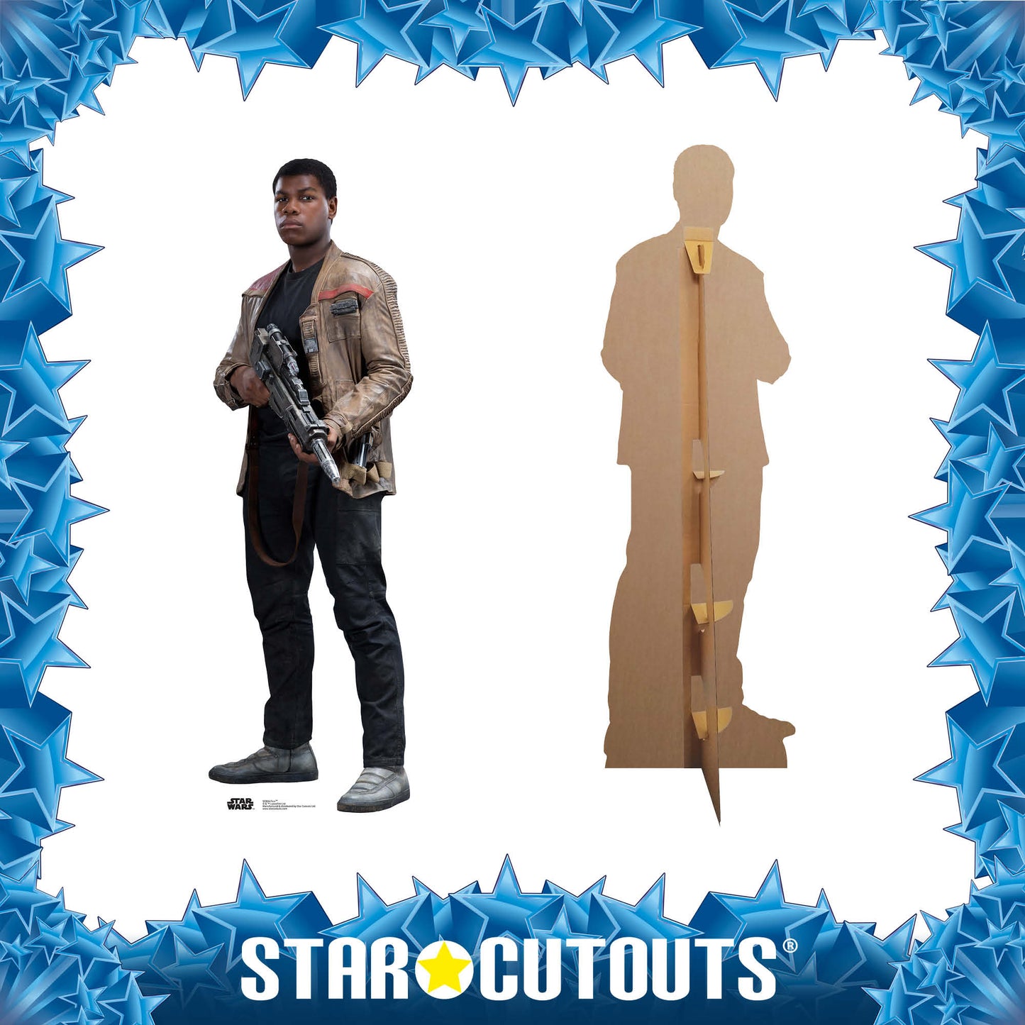 Finn Star Wars The Force Awakens Cardboard Cut Out Height 178cm