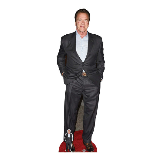 CS832 Arnold Schwarzenegger Height 188cm Lifesize Cardboard Cut Out With Mini