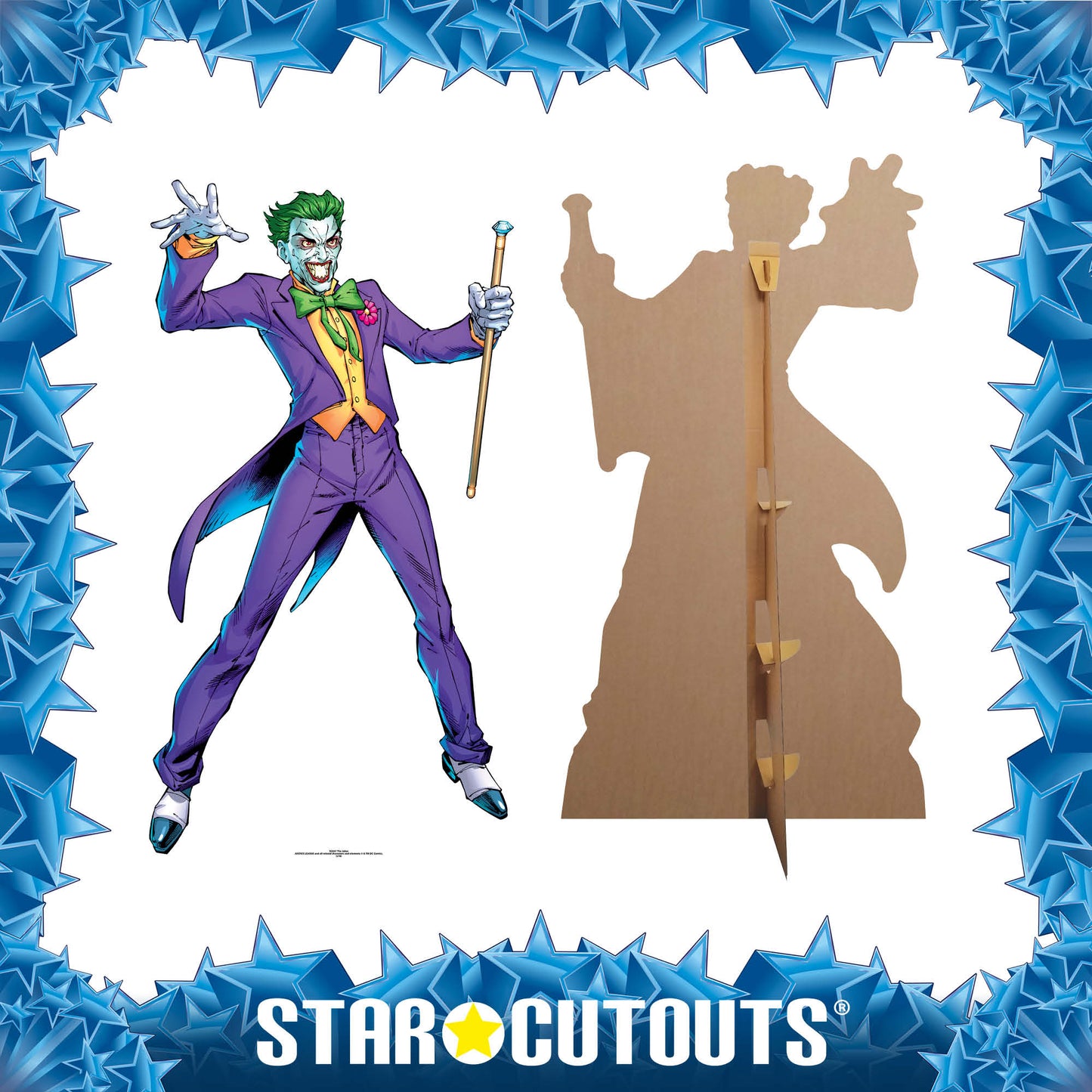 SC847 The Joker (DC-Comics) Cardboard Cut Out Height 176cm