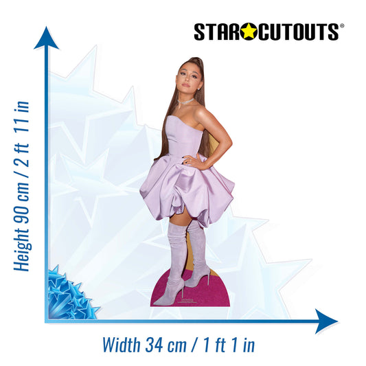 CS913 Ariana Grande (Star Mini) Height 90cm Small Cardboard Cut Out - mycardboardcutout