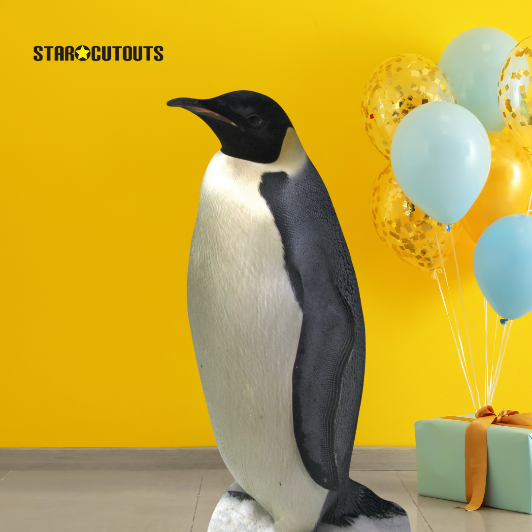 Penguin Wildlife Theme Animal Cardboard Cutout - mycardboardcutout
