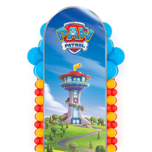 SC4603 Paw Patrol Logo Backdrop Single Cardboard Cut Out Height 185cm