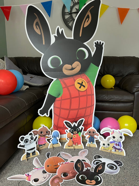 Bing Party Decoration Pack With Six Mini Party Decorations