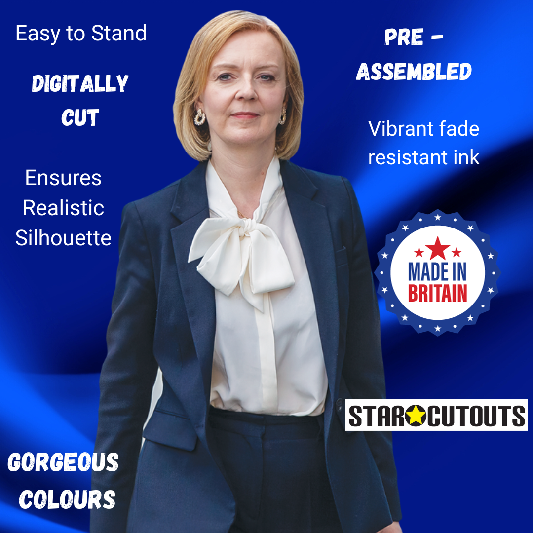 Liz Truss Cardboard Cutout Politician