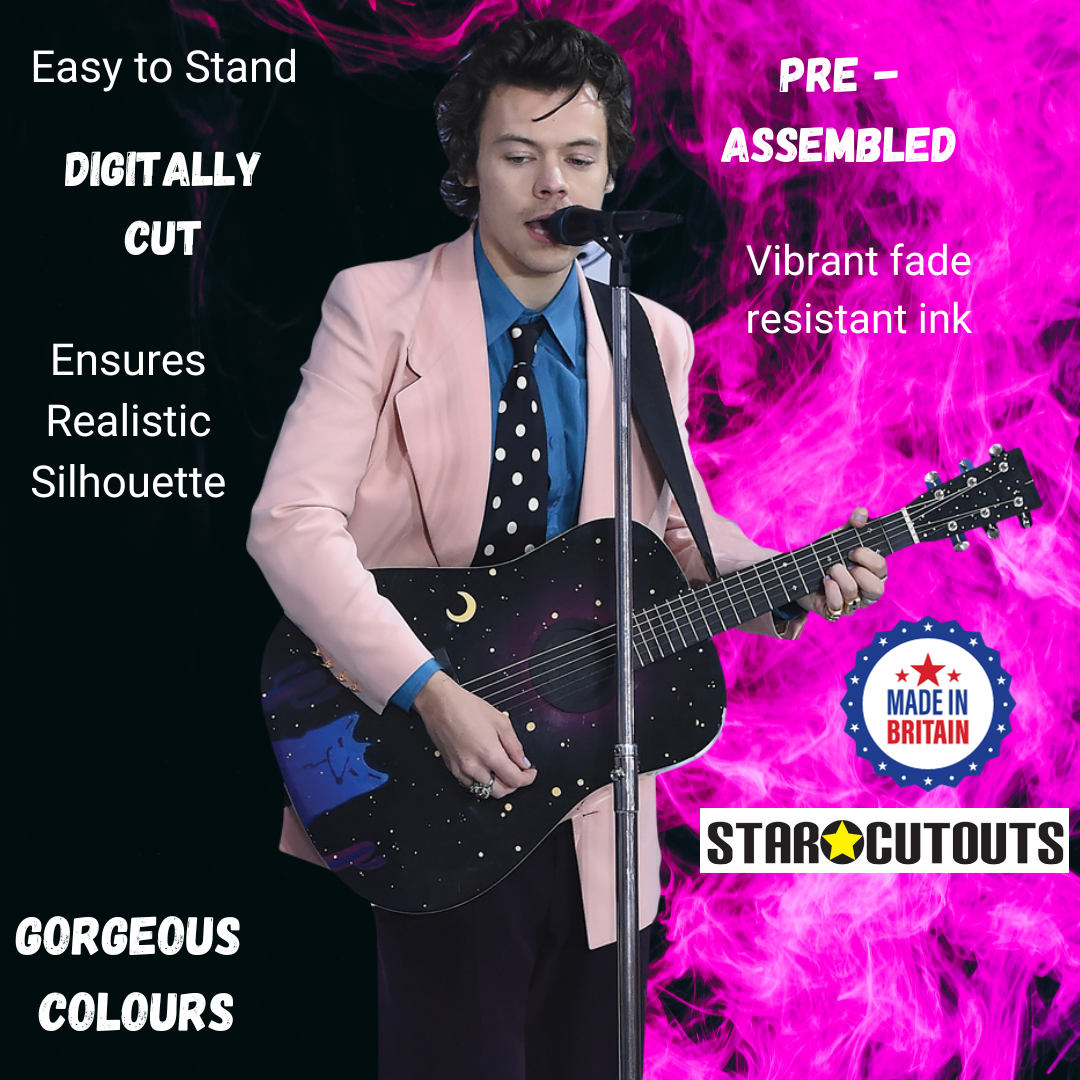 Harry Styles Pink Jacket Cardboard Cutout