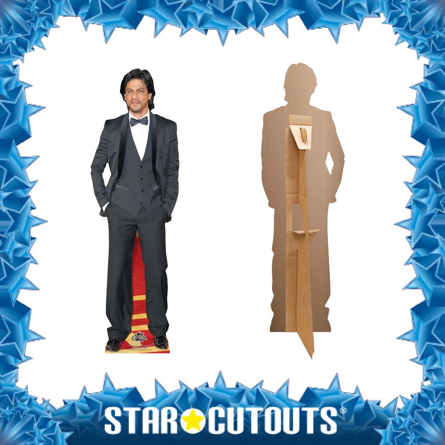 CS1126 Shah Rukh Khan Star Mini Height 91cm Cardboard Cutout