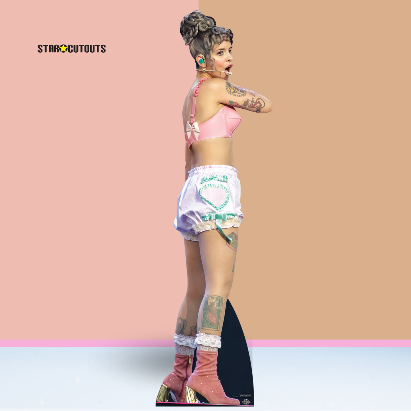 CS1157 Melanie Martinez on Stage Height 172cm Lifesize Cardboard Cut Out With Mini