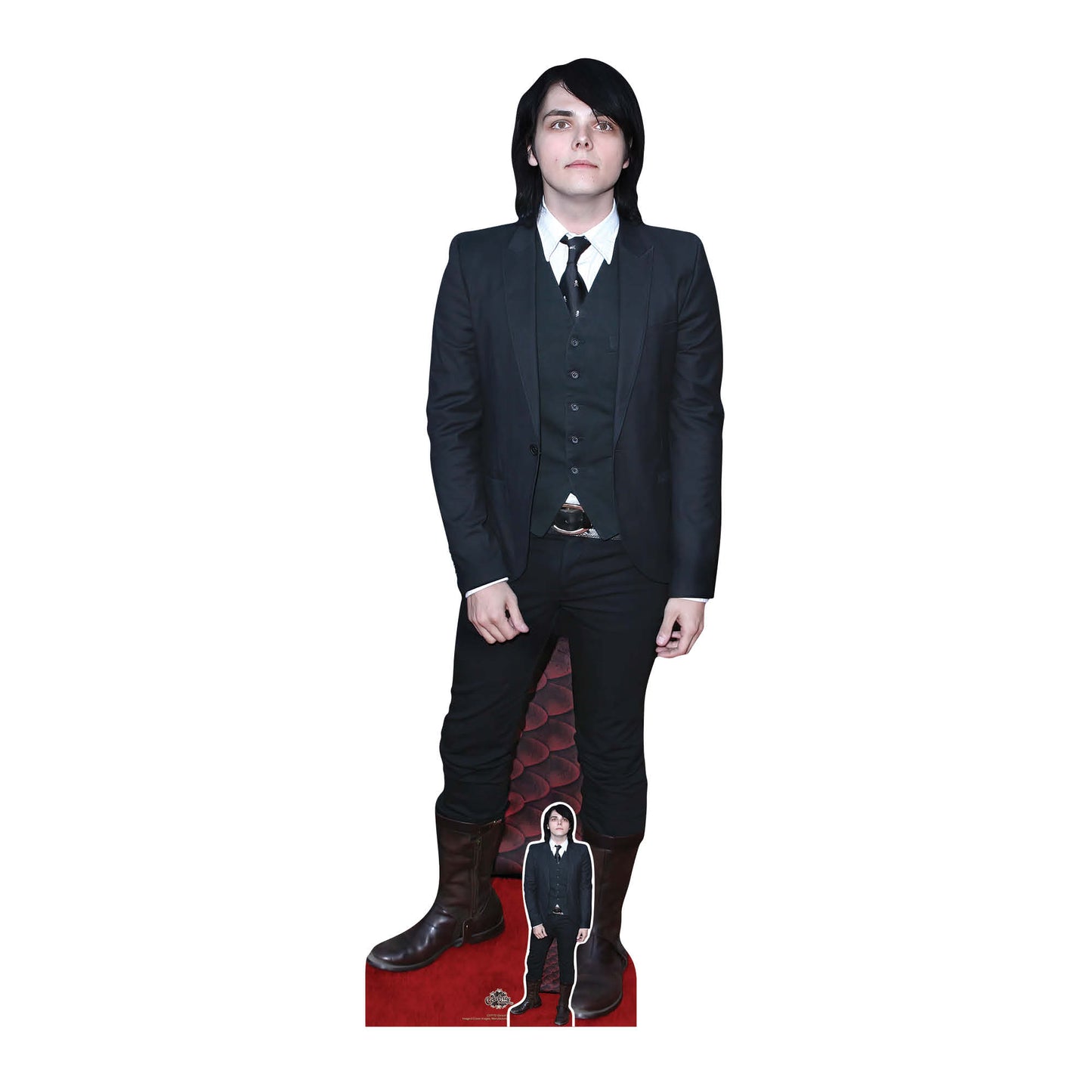 CS1172 Gerard Way Height 176cm Lifesize Cardboard Cut Out With Mini