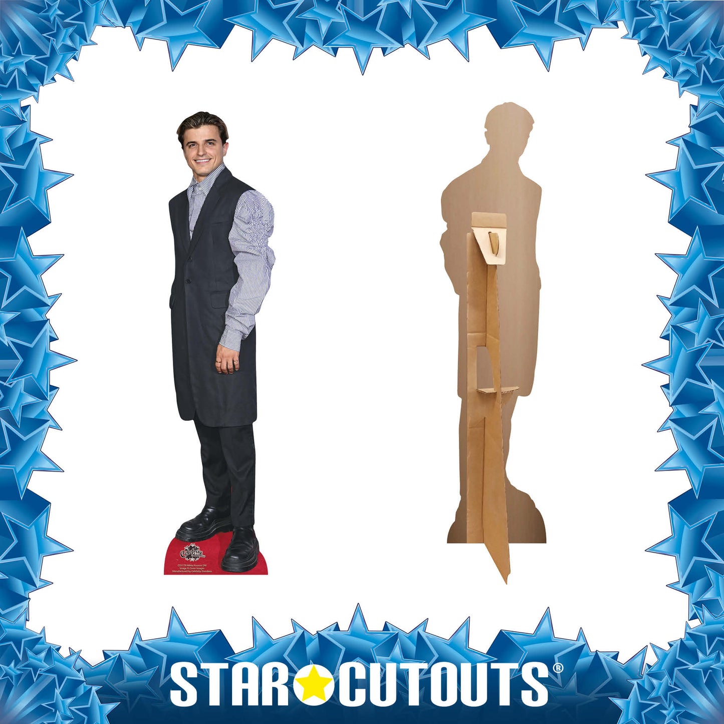 CS1178 Nikita Kuzmin Star Mini Height 90cm Cardboard Cutout