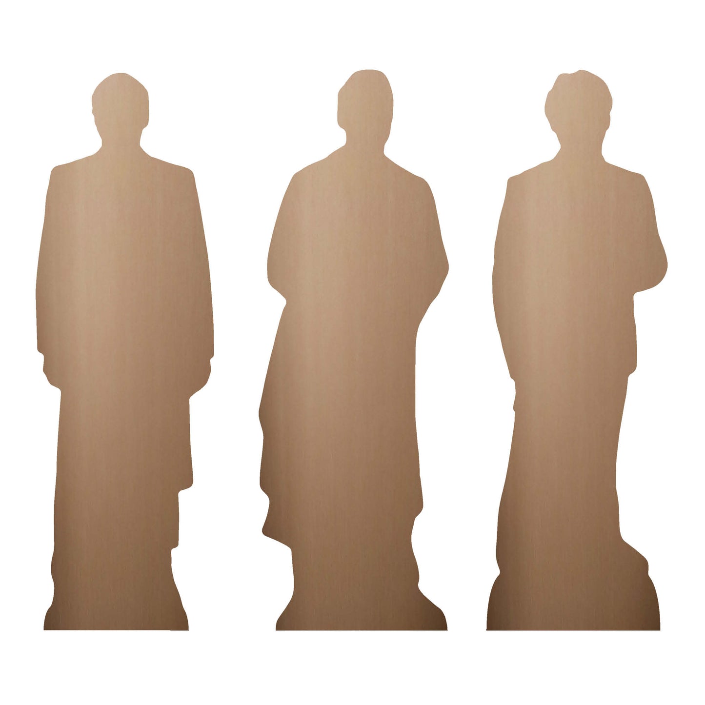 CS1194 Pedro Pascal Three Pack Shelf Top Cutout  Cardboard Cut Out Height 32cm