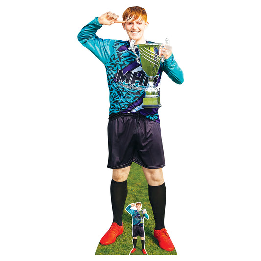 CS1264 Morgan Burtwistle Cardboard Cutout Height 183cm