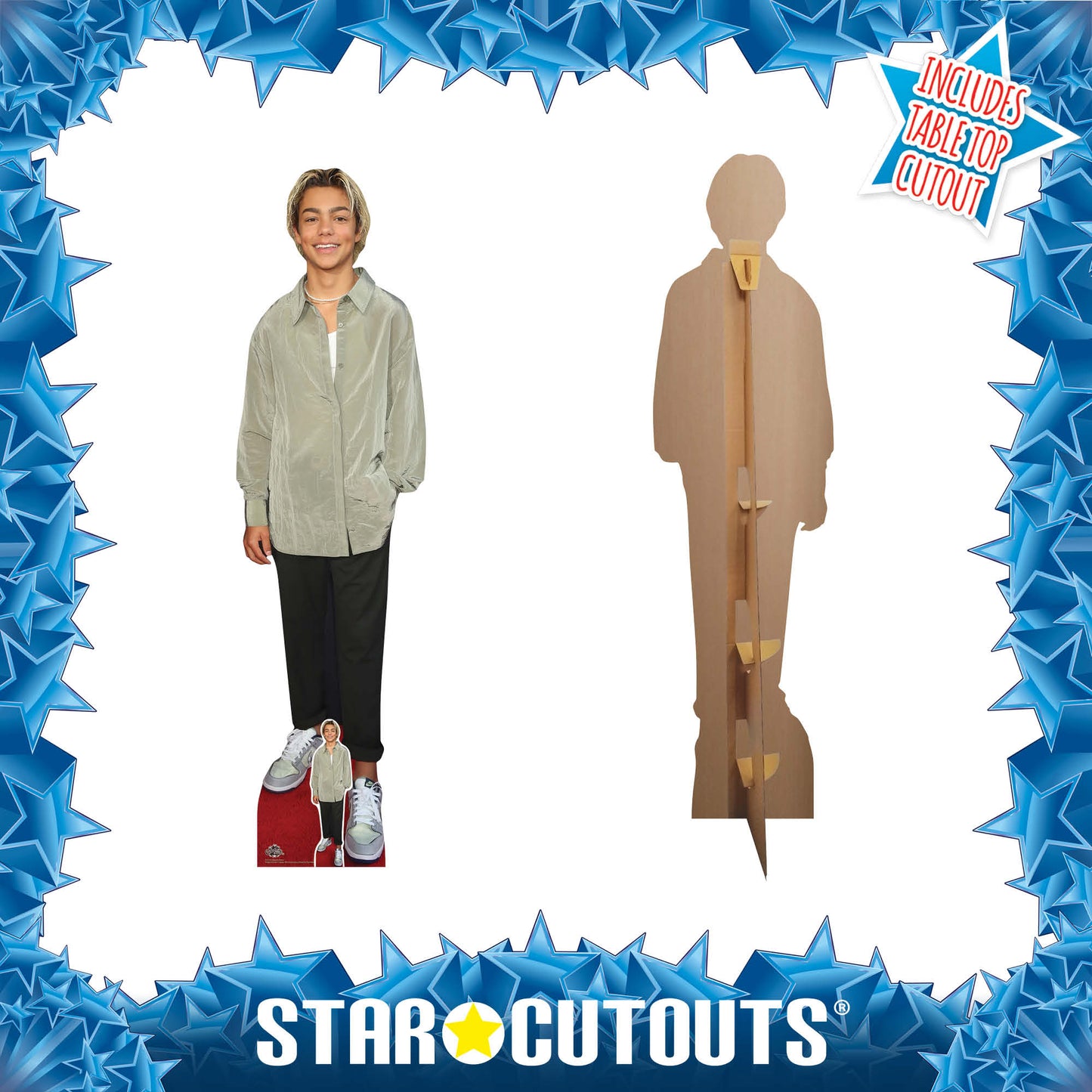 CS1265 Malachi Barton Cardboard Cutout Height 191cm