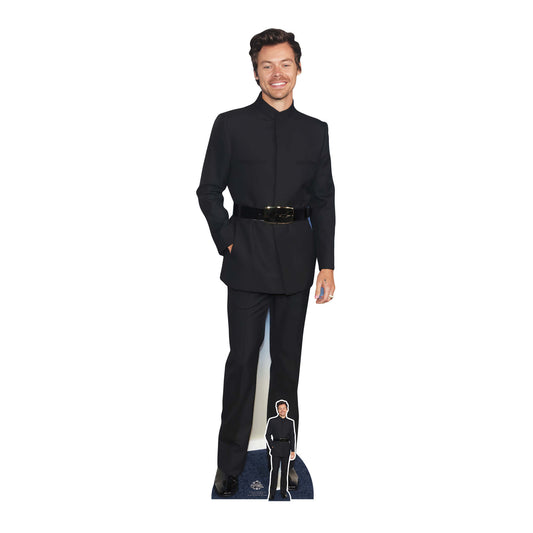 CS1275 Happy Harry Styles Lifesize Cardboard Cutout With Mini Cutout