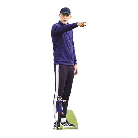 CS1284 Thomas Tuchel Football Manager Cardboard Cutout Height 191cm
