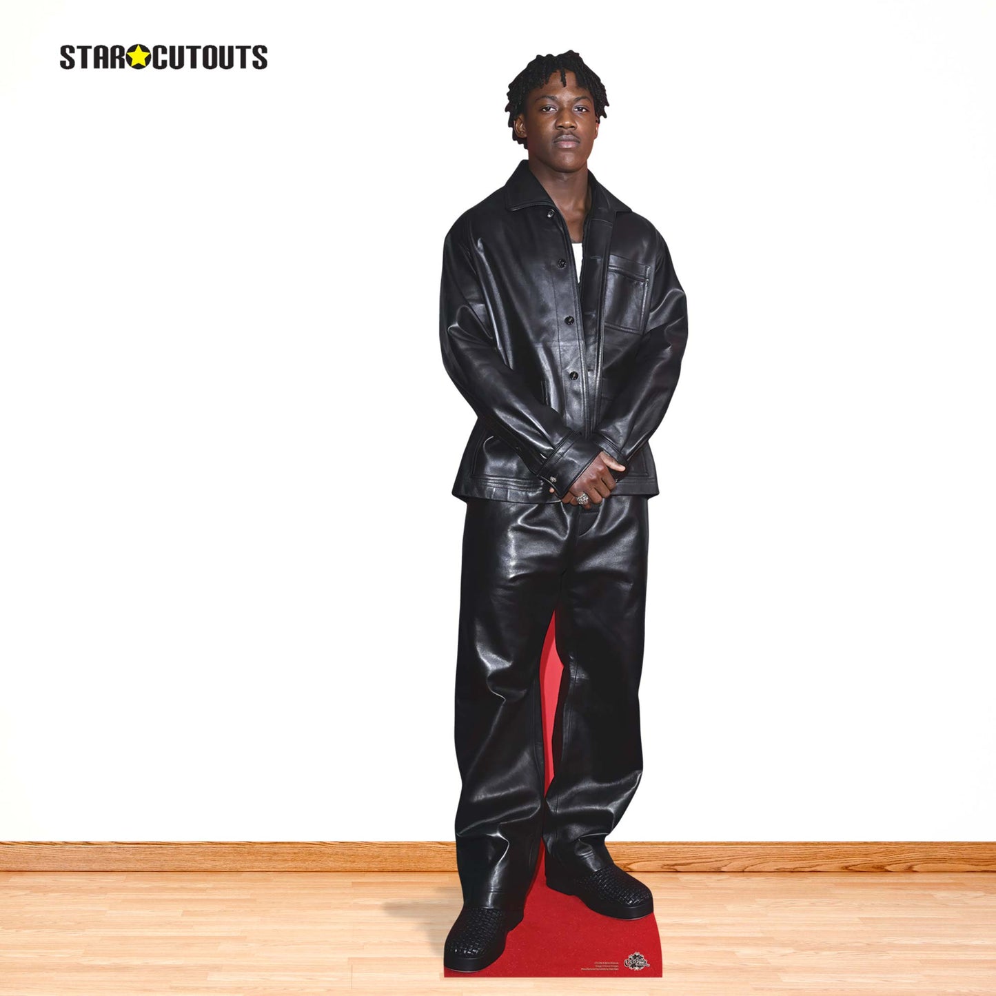 CS1286 Kobbie Mainoo Cardboard Cutout Height 186cm With Mini