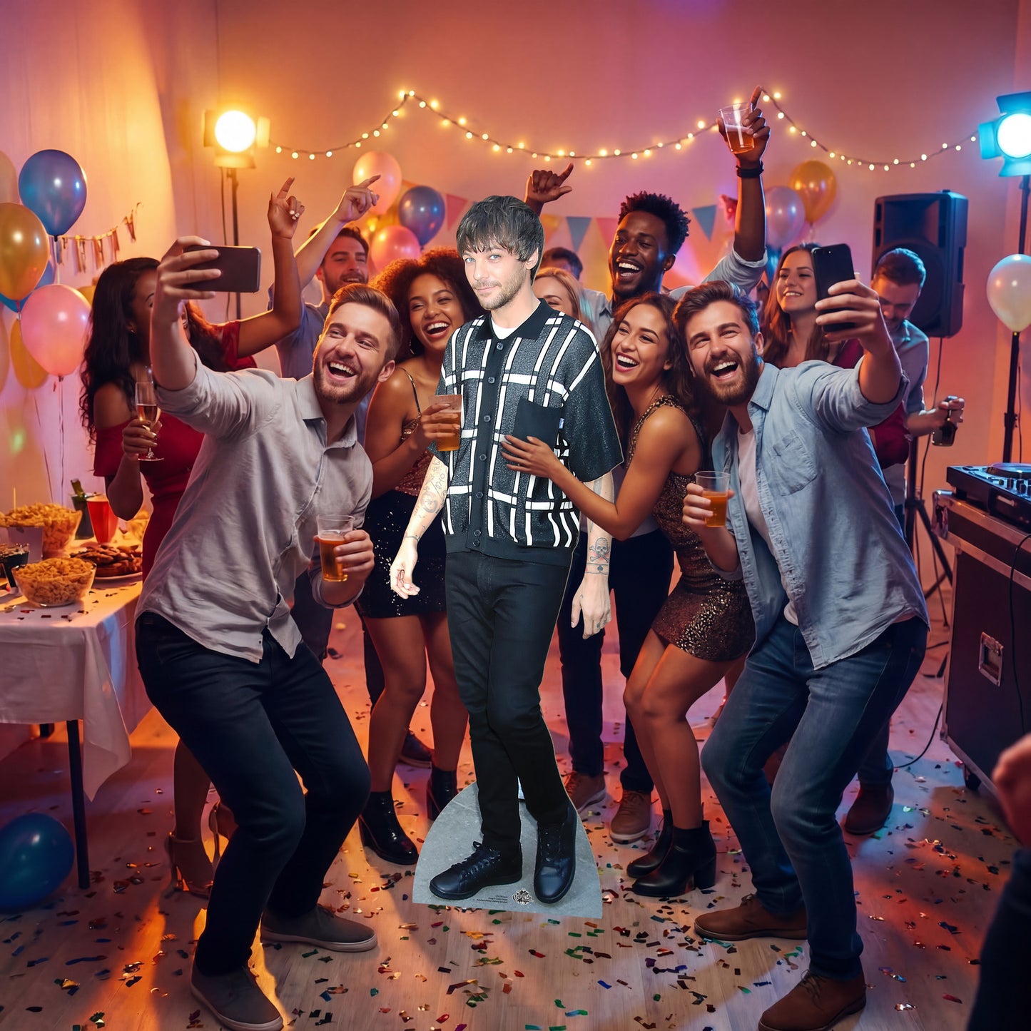 CS1290 Louis Tomlinson Singer Songwriter  Cardboard Cutout Height 173cm