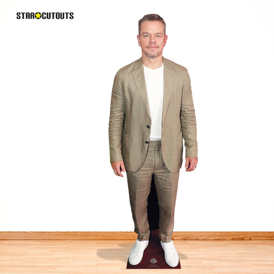 CS1293 Matt Damon Cardboard Cutout Height 179cm