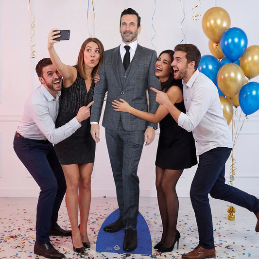 CS1311 Jon Hamm Suit Cardboard Cutout Height 188cm