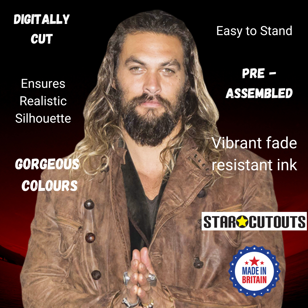 CS744 Jason Momoa Height 192cm Lifesize Cardboard Cut Out With Mini