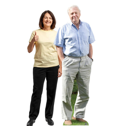 David Attenborough Cardboard Cutout Lifesize