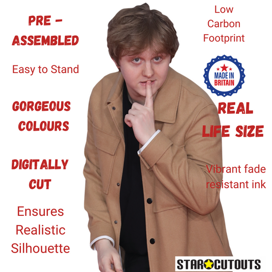 Lewis Capaldi Scottish Singer Songwriter Cardboard Cutout