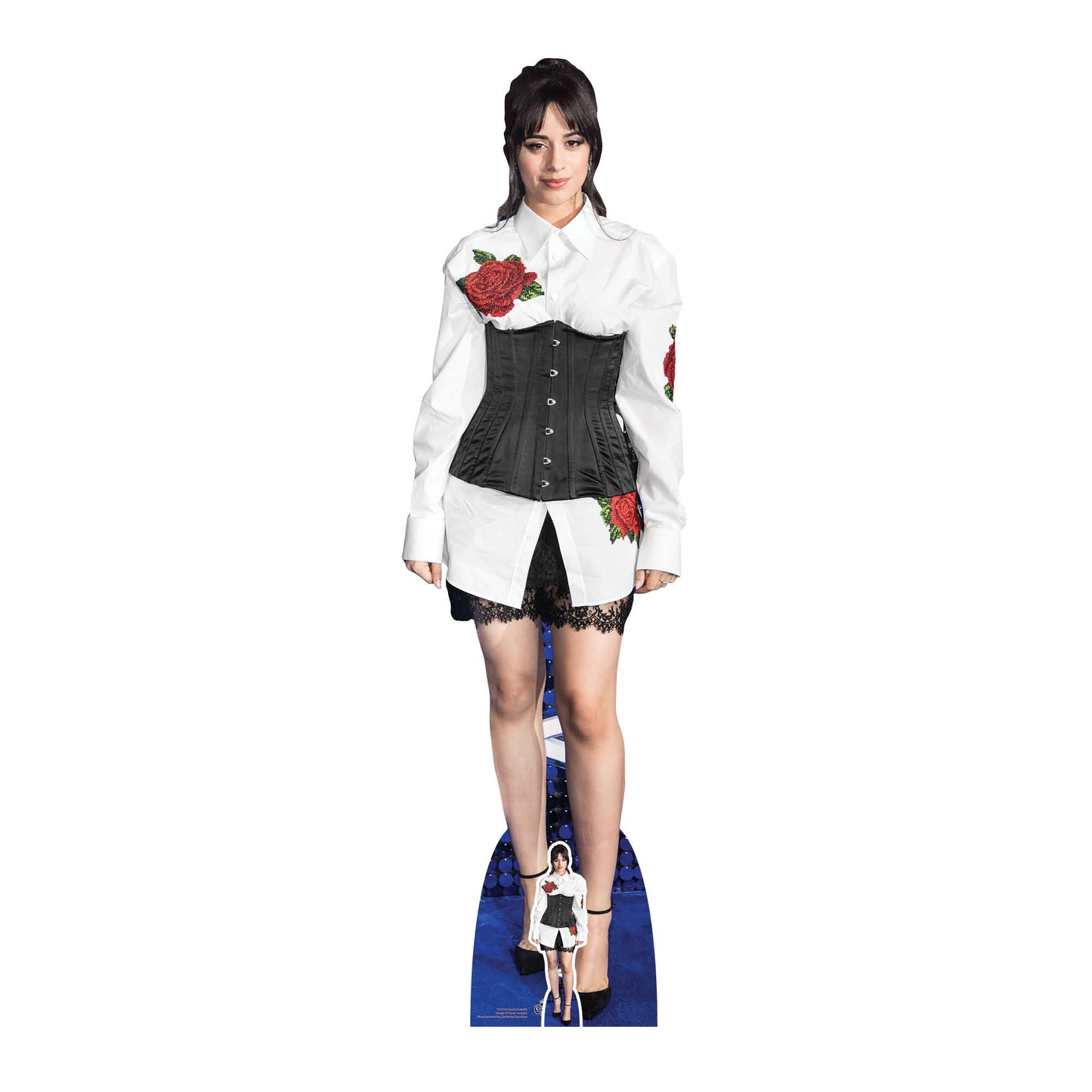 CS974 Camila Cabello Height 158cm Lifesize Cardboard Cut Out With Mini - mycardboardcutout