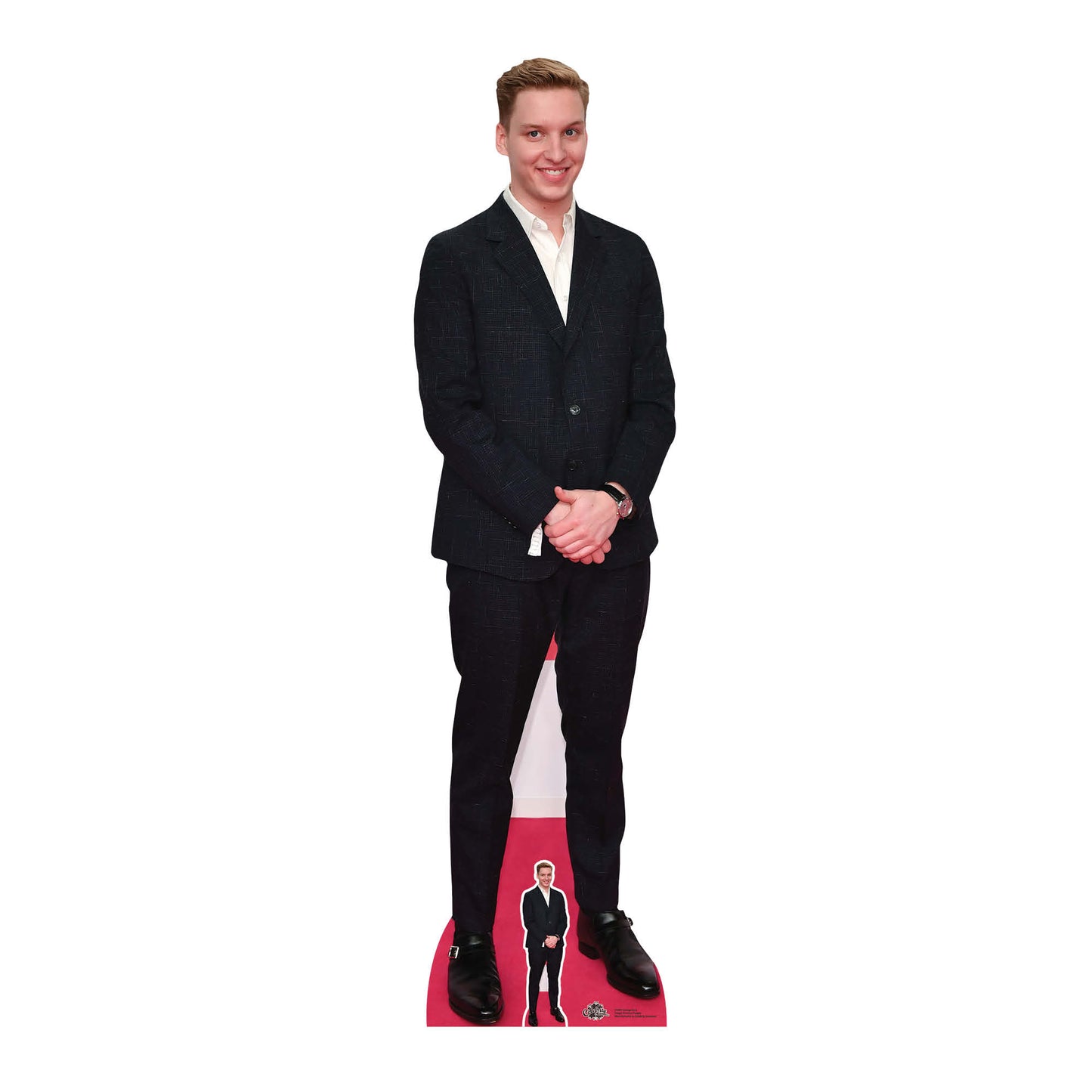 CS983 George Ezra Height 185cm Lifesize Cardboard Cut Out With Mini - mycardboardcutout