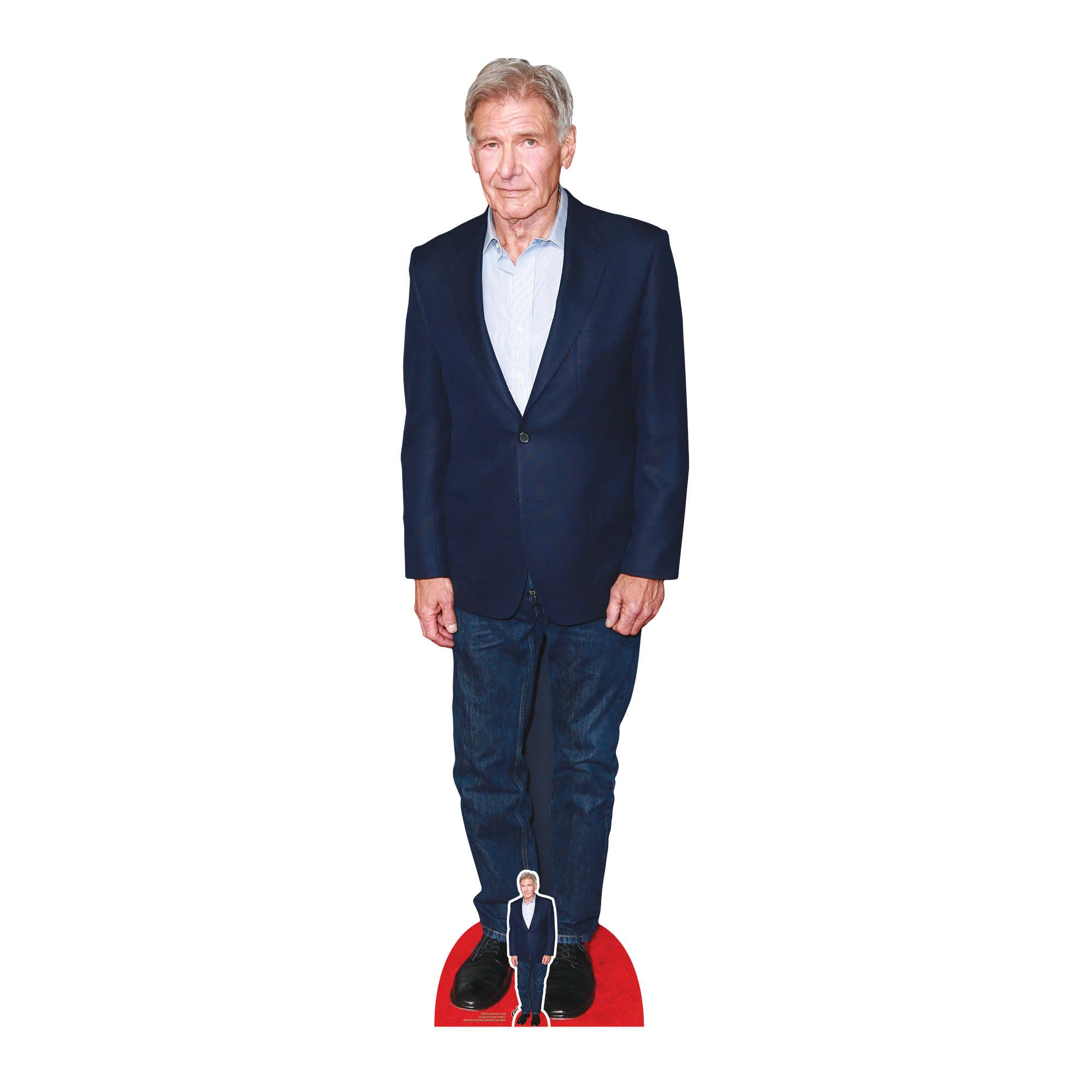 CS992 Harrison Ford Blue Suit Height 186cm Lifesize Cardboard Cut Out ...