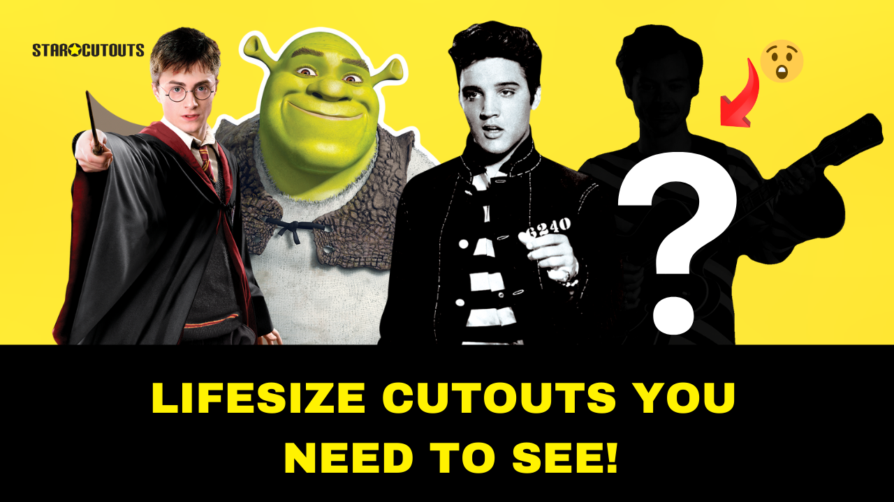 Load video: Amazing Star Cutouts Cardboard Cutouts