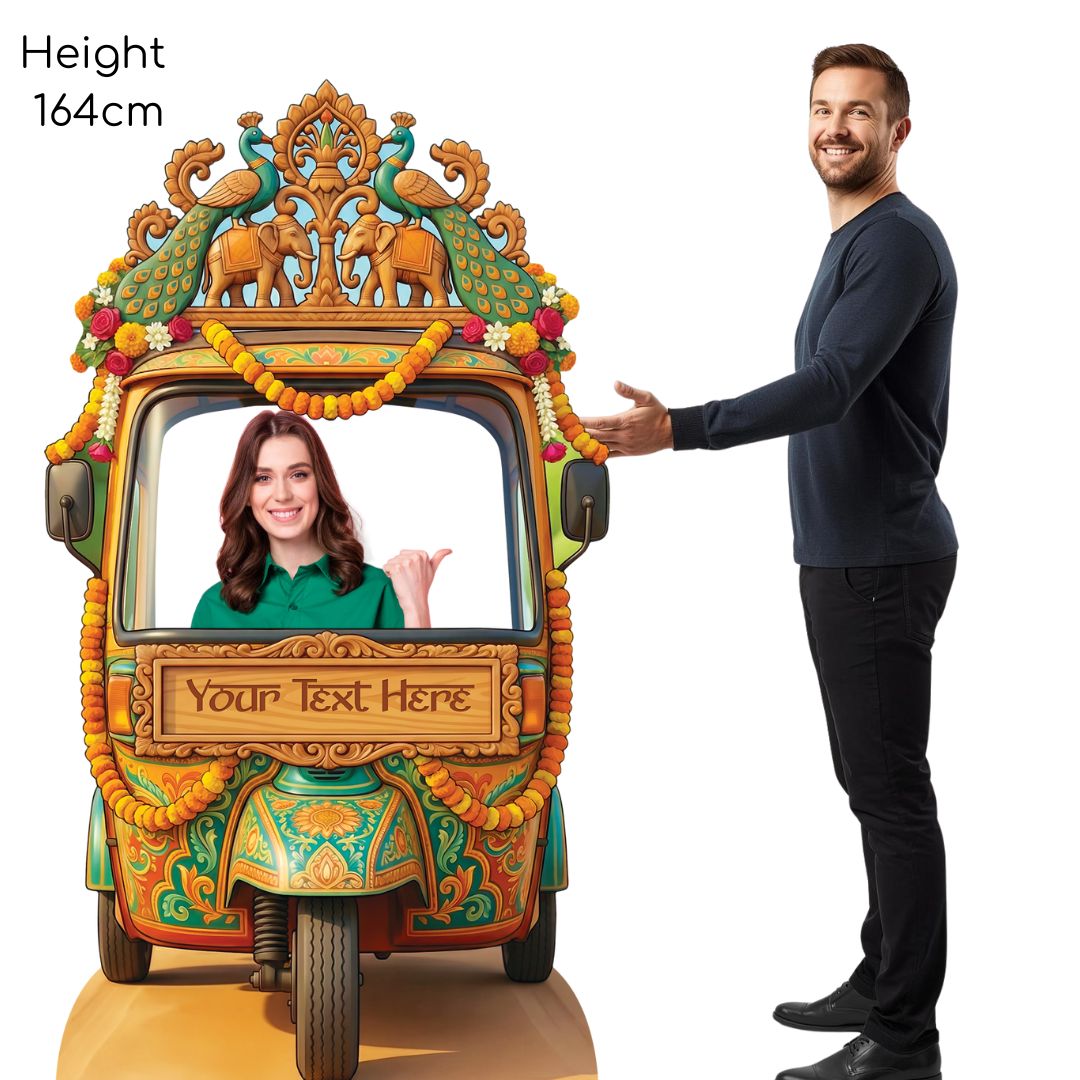 XQ017 Auto Rickshaw Personalised Number Plate Weddings & Occasions