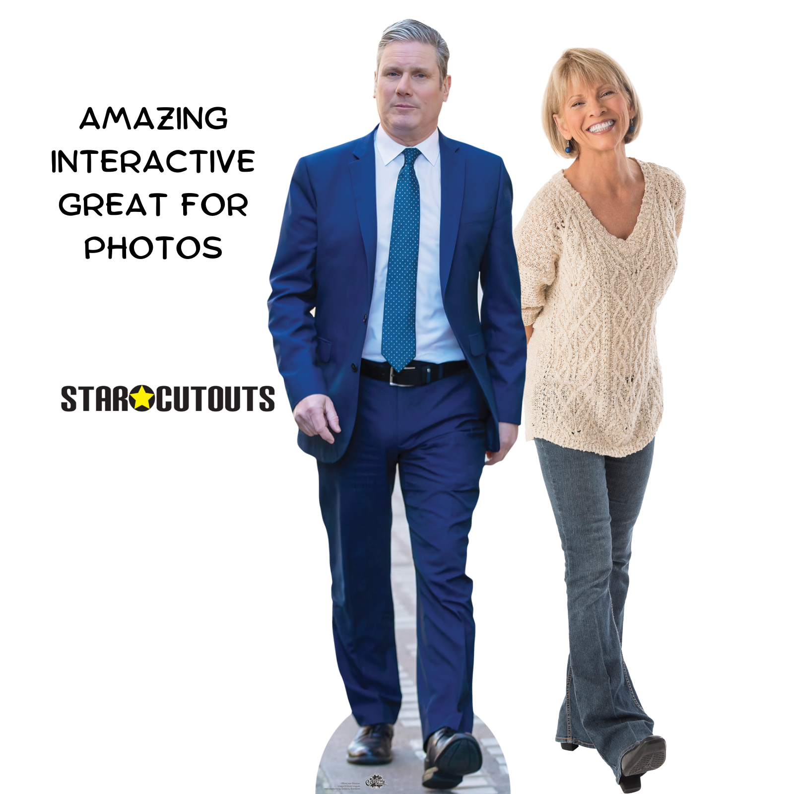Keir Starmer Labour Cardboard Cutout Politician - mycardboardcutout