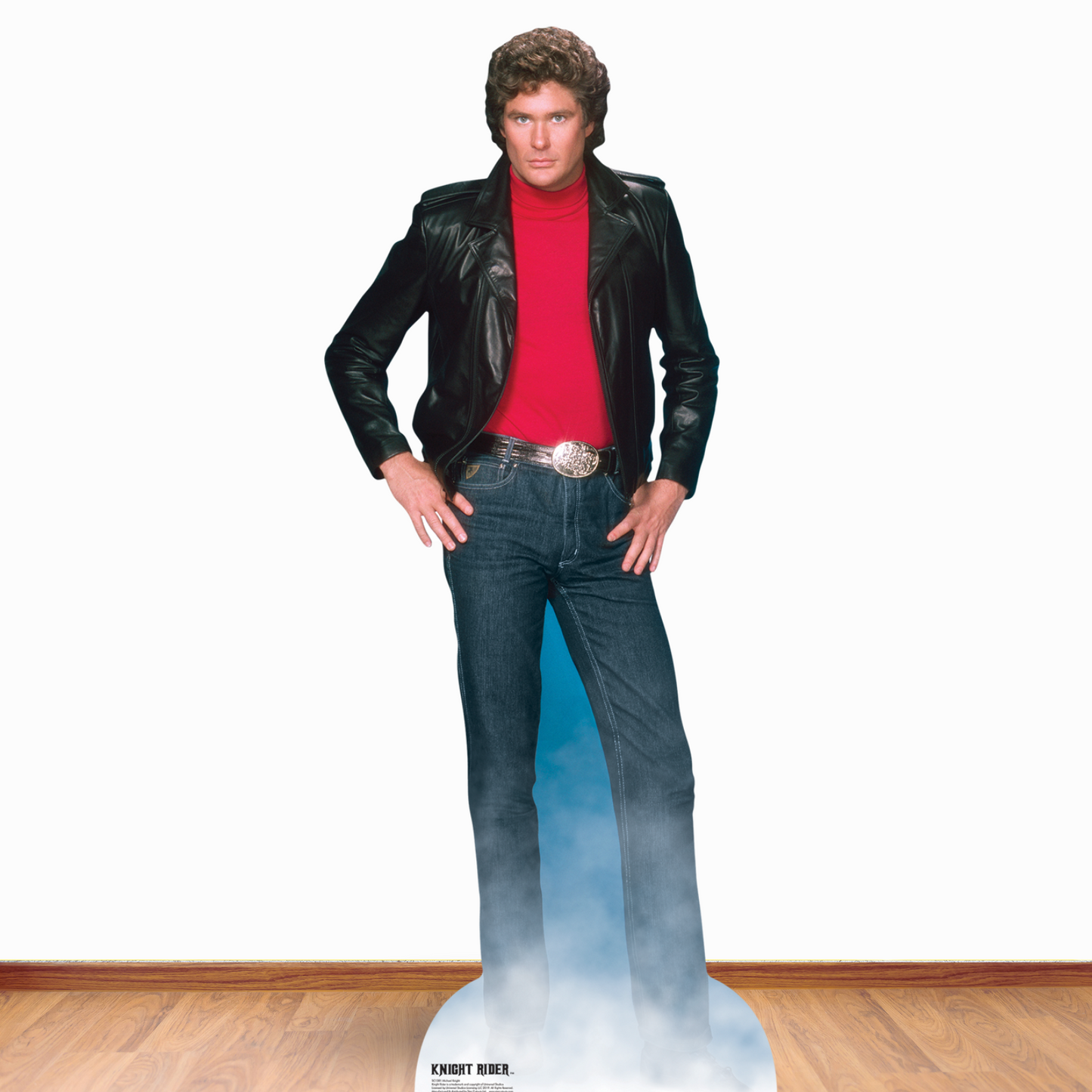 Michael Knight David Hasselhoff Knight Rider Cardboard Cutout - mycardboardcutout