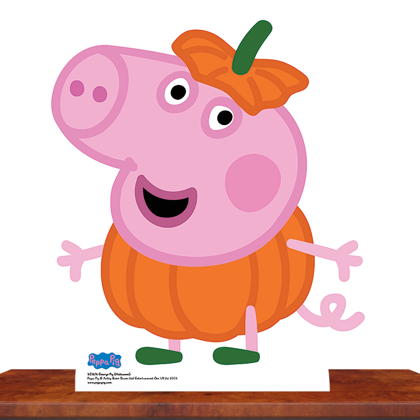 George Pig Peppa Pig Halloween Cardboard Cutout - mycardboardcutout