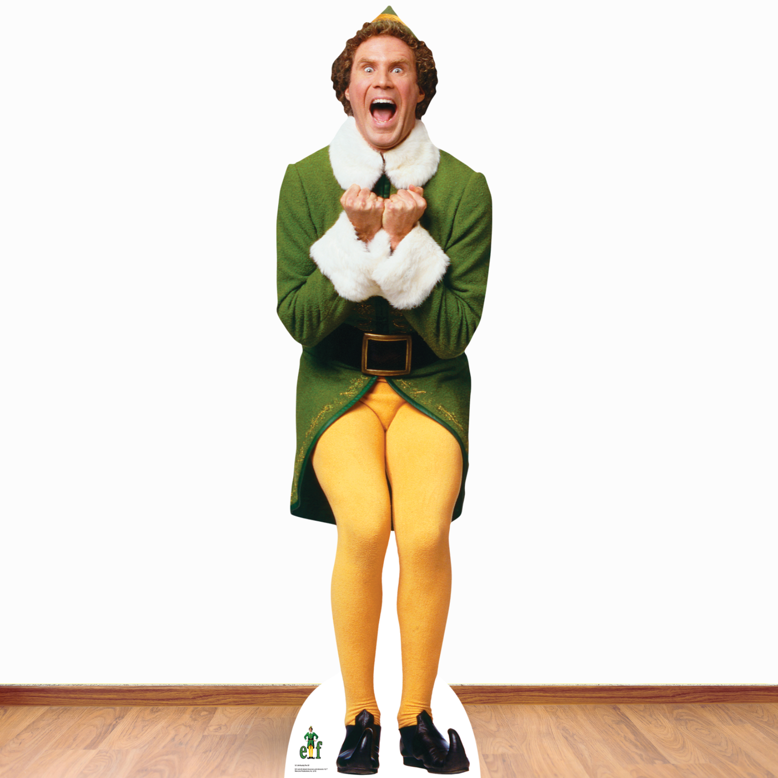 Buddy The Elf Christmas Icon Cardboard Cutout - mycardboardcutout