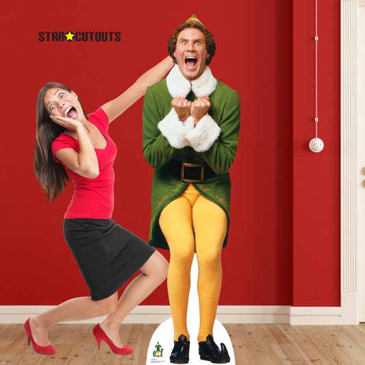 Buddy The Elf Christmas Icon Cardboard Cutout