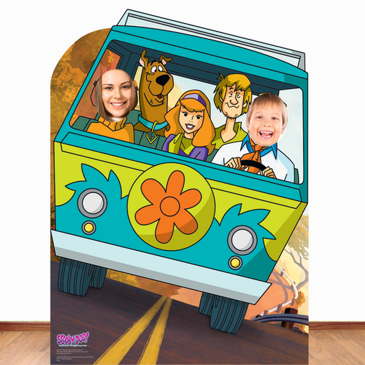 Scooby Doo Adventures Mystery Machine Van  StandIn Cardboard Cutout Lifesize