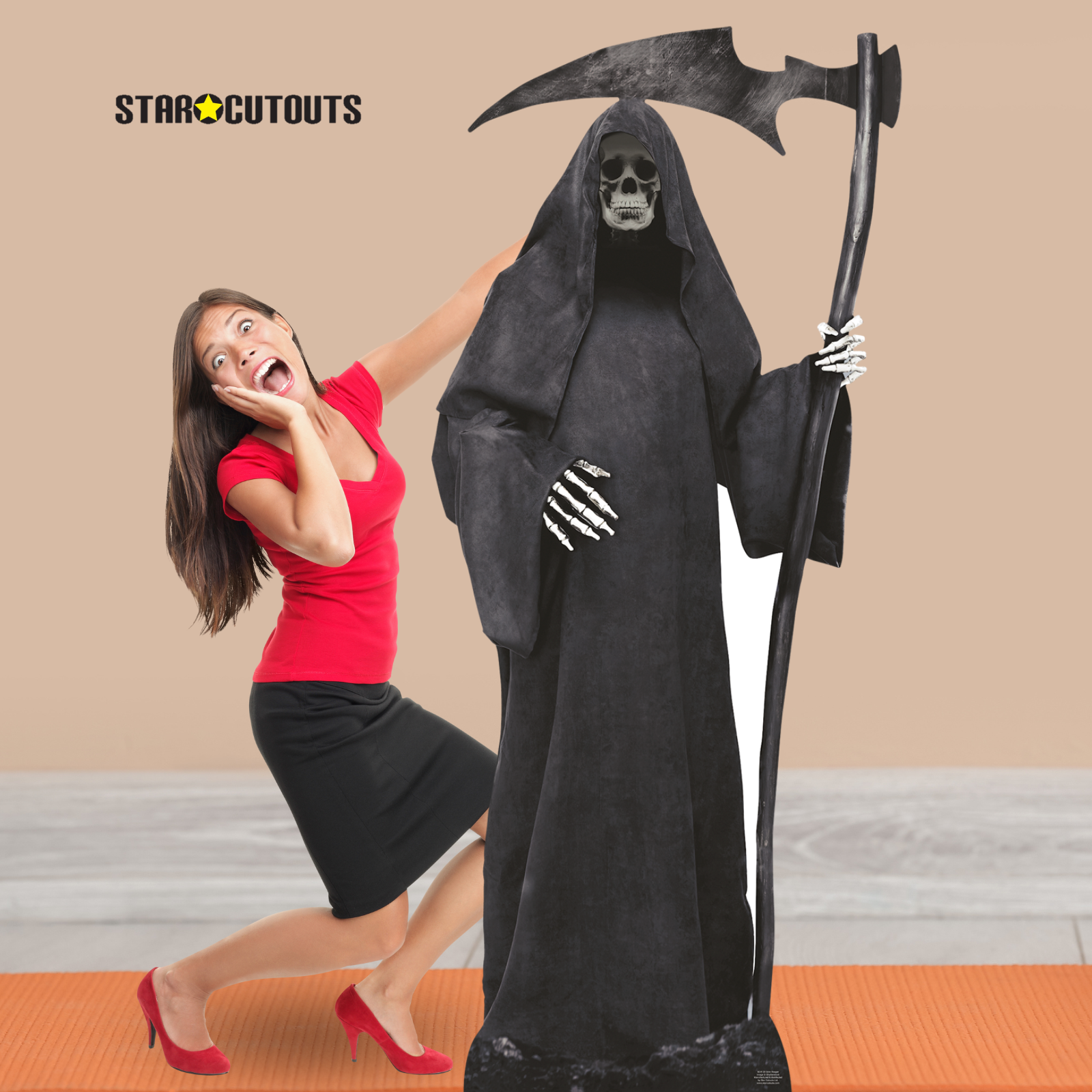 Grim Reaper Cardboard Cutout - mycardboardcutout