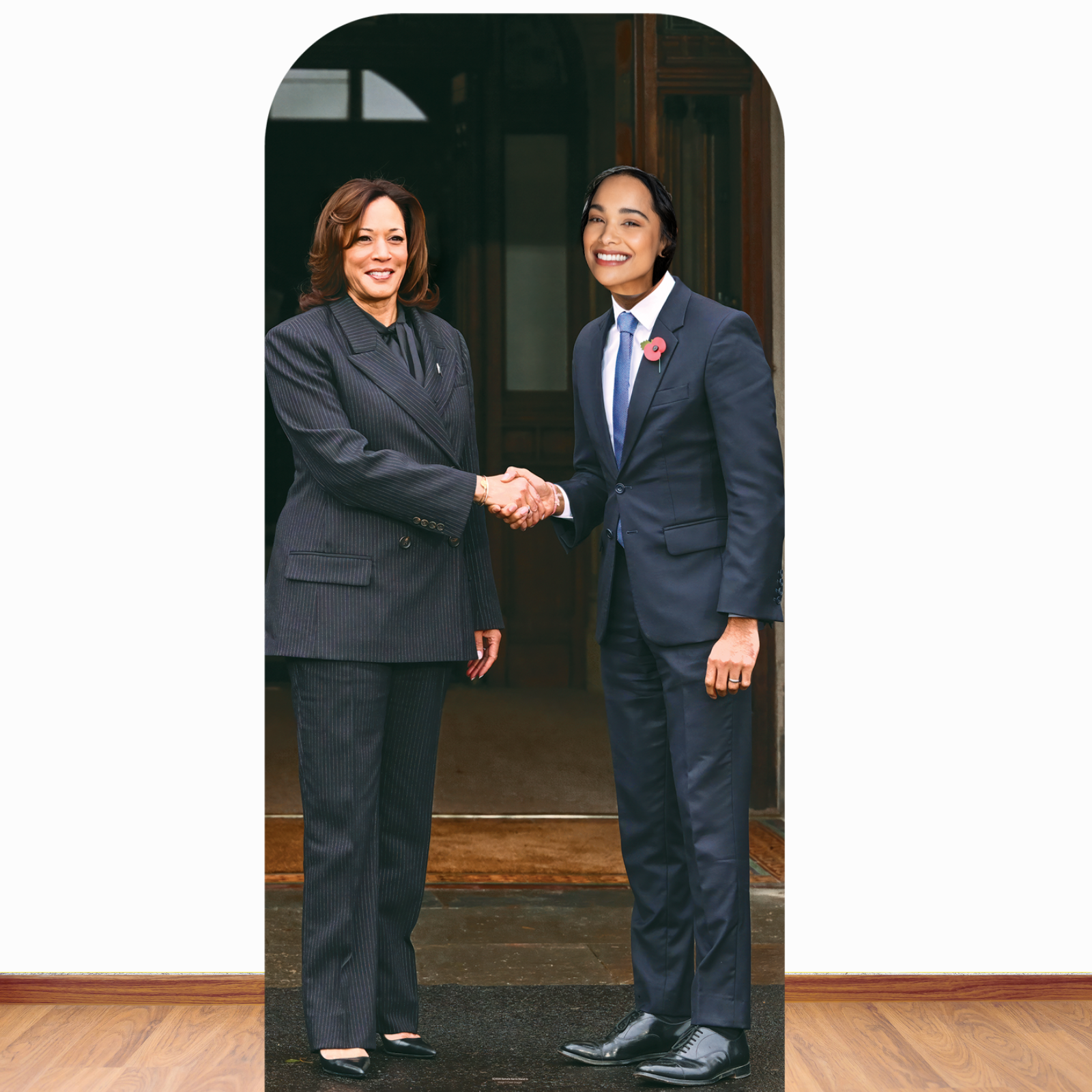 SC4509 Kamala Harris Stand In Cardboard Cut Out Height 193cm - mycardboardcutout