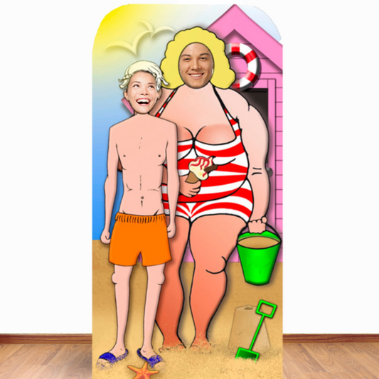 Sea Side Couple Stand-In Cardboard Cutout