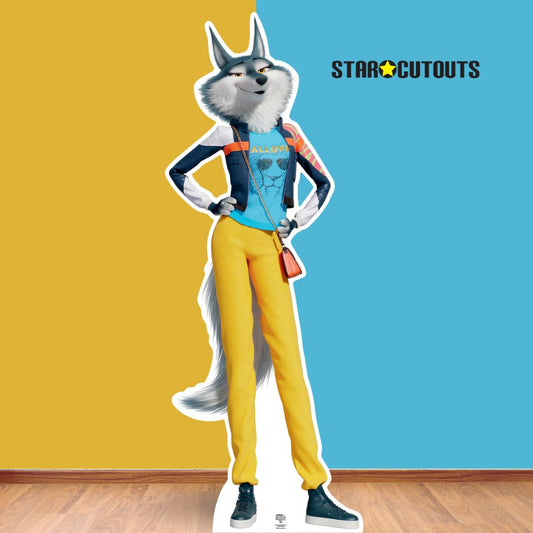 Porsha  Wolf Sing 2 Cardboard Cutout Official
