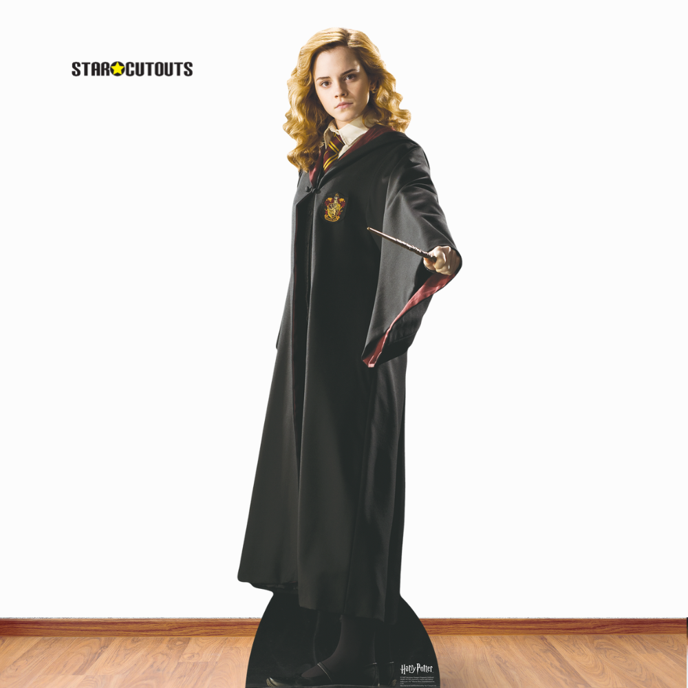 Hermione Granger Hogwarts School of Witchcraft and Wizardry Uniform Cardboard Cutout Lifesize - mycardboardcutout