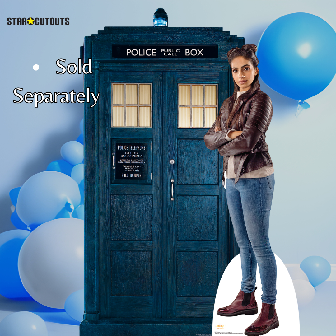 SC1198 Mandip Gill Yasmin Lifesize Cardboard Cutout Doctor Who Cardboard Cutout - mycardboardcutout