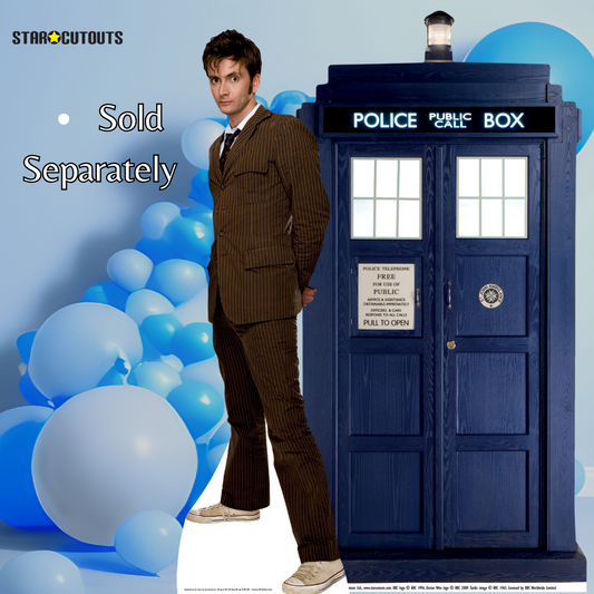 The Doctor Who David Tennant Brown Suit Cardboard Cutout