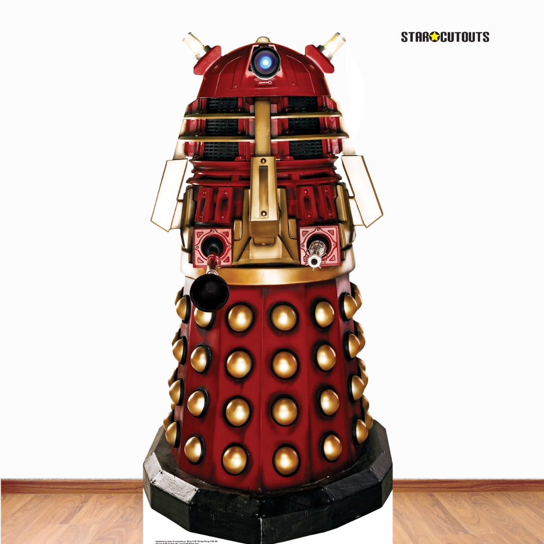 Supreme Dalek Red Dalek Cardboard Cutout